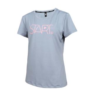 【FIRESTAR】女彈性印花短袖T恤-慢跑 路跑 運動 上衣(DL465-13)