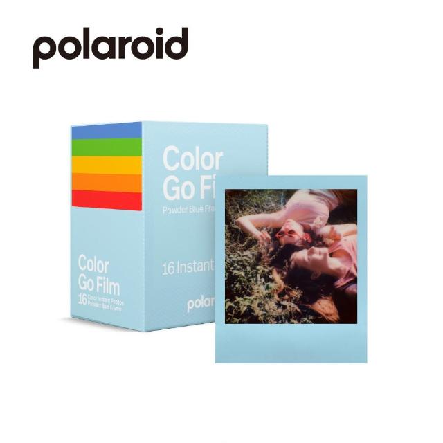 【Polaroid 寶麗萊】Go 彩色粉藍框 雙包裝相紙-雙入裝6376(DGF4)
