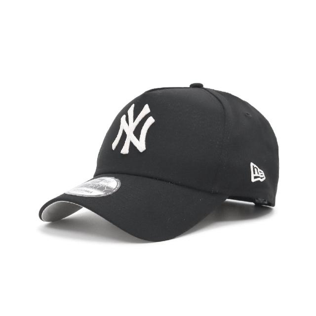 【NEW ERA】棒球帽 AF Black Ivory Chainstitch MLB 黑 940帽型 紐約洋基 老帽(NE60416083)