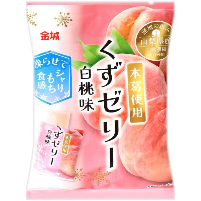 【金城製果】金城白桃風味果凍(15g x11入/袋)
