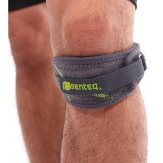 【SENTEQ】專業型髕骨加壓帶-雙入(減震 固定 軟墊加壓 可調式加強帶 運動束帶 護膝)