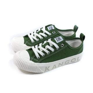 【KANGOL】KANGOL 休閒鞋 帆布鞋 女鞋 墨綠色 61221160170 no164