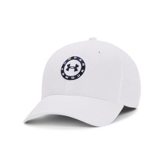 【UNDER ARMOUR】UA 男 Jordan Spieth 高爾夫球帽_1361544-103(白色)