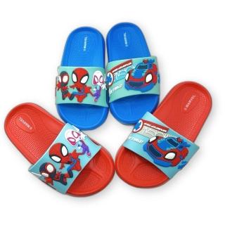 【Marvel 漫威】蜘蛛人拖鞋-兩色可選(童鞋 漫威英雄 蜘蛛人童鞋)
