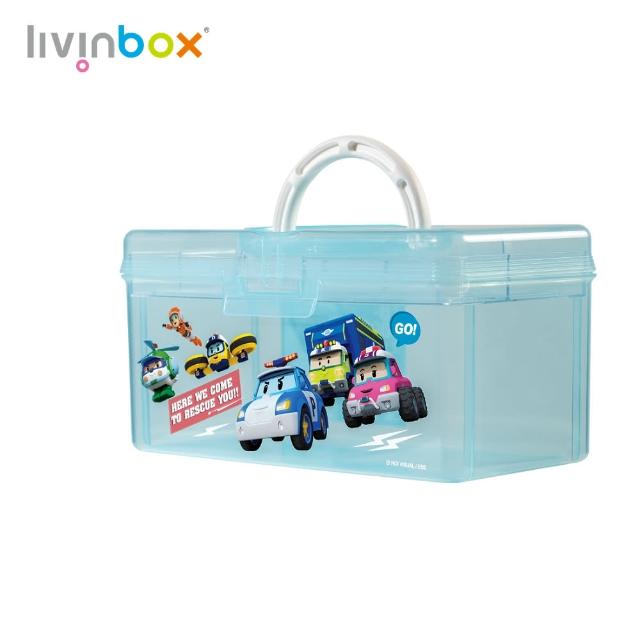【livinbox 樹德】TB-300PL波力工具箱(小物收納/繪畫用品收納/兒童/美勞用品)