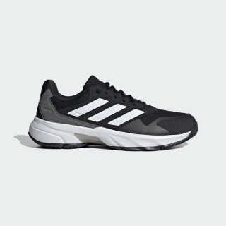 【adidas 愛迪達】COURTJAM CONTROL 3 網球鞋(IF0458 男鞋 運動鞋 專業運動 網球鞋 黑)