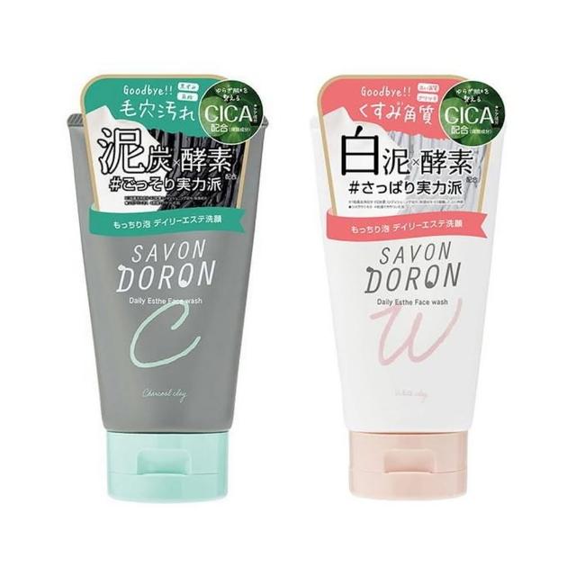 【Savon doron】泥炭酵素潔顏霜120g(積雪草萃取添加 毛孔清潔)