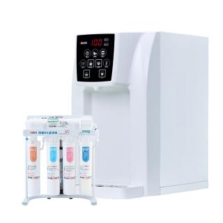 【東龍】TE-520冷熱桌上型飲水機組（搭TE-7211KN 50G RO逆滲透淨水器）(飲水設備)