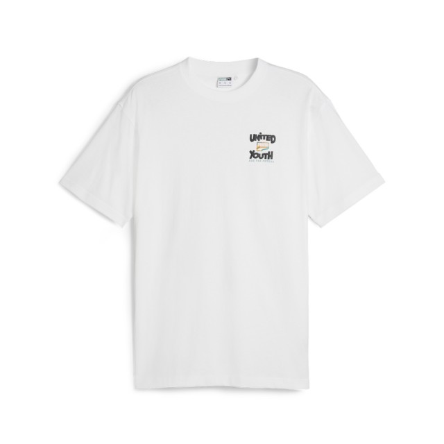【PUMA官方旗艦】流行系列Downtown圖樣短袖T恤 男性 62355852