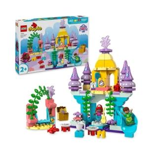 【LEGO 樂高】得寶系列 10435 愛麗兒的神奇海底宮殿(Ariel’s Magical Underwater Palace 學齡前玩具 禮物)