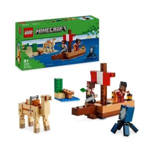 【LEGO 樂高】Minecraft 21259 海盜船之旅(The Pirate Ship Voyage 麥塊 禮物 積木玩具)