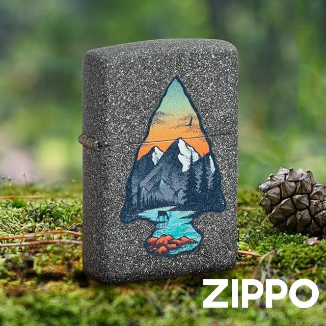 【Zippo】山脈設計防風打火機(美國防風打火機)