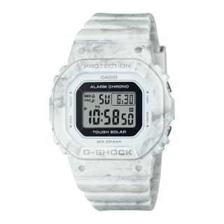 【CASIO 卡西歐】G-SHOCK經典大理石紋理電子錶(GMS-S5600RT-7)
