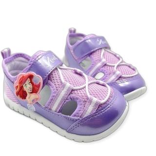 【Disney 迪士尼】小美人魚透氣涼鞋(迪士尼童鞋 魔鬼氈鞋 童鞋 涼鞋)