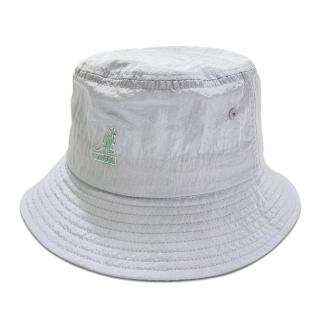 【KANGOL】NYLON 微光薄料漁夫帽(淡藍色)