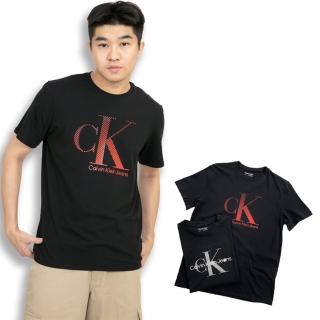 【Calvin Klein 凱文克萊】Calvin Klein 短T 大CK 現貨 T恤 短袖 素T CK 純棉 上衣(短袖 T恤)