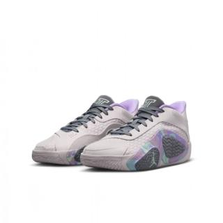 【NIKE 耐吉】籃球鞋 女鞋 大童 運動鞋 包覆 緩震 AJ 喬丹 JORDAN TATUM 2 GS 粉紫 FJ6459-600