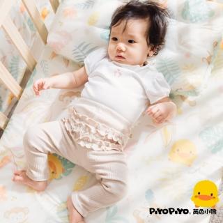 【Piyo Piyo 黃色小鴨】睏好好體感瞬涼嬰兒床包(嬰兒床替換 120x60)