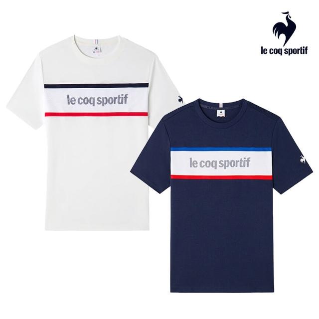 【LE COQ SPORTIF 公雞】休閒經典短袖T恤 男款-2色-LYT21303