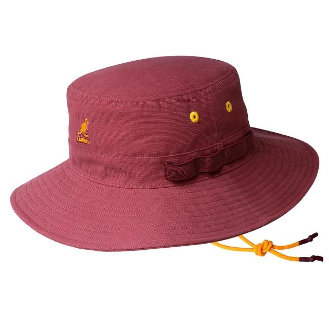 【KANGOL】UTILITY CORDS JUNGLE 漁夫帽(莓紅色)