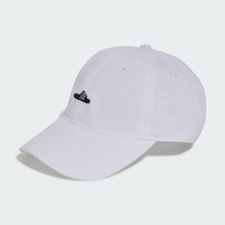 【adidas 愛迪達】棒球帽(IS7393 運動帽 棒球帽 白)