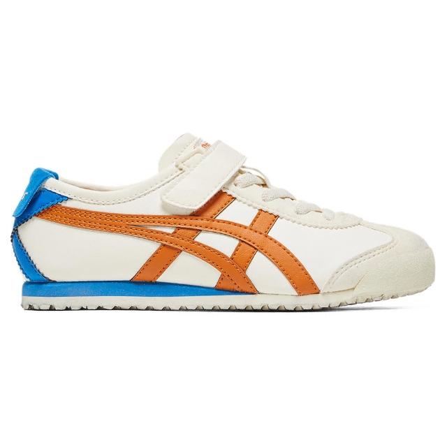 Onitsuka Tiger】Onitsuka Tiger鬼塚虎-橘色線條MEXICO 66 KIDS 兒童 