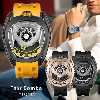 【Tsar Bomba 沙皇】TB8213A 快拆騎士系列 一錶多戴 自由配件 多色互換 自動機芯 手錶 47mm(商務沉穩)