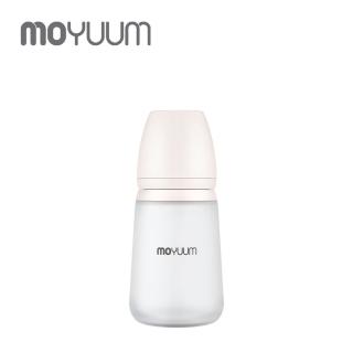 【MOYUUM】韓國 寬口矽膠果凍奶瓶 260ml(2m+)