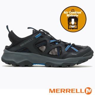 【MERRELL】男 SPEED STRIKE LTR SIEVE 多功能透氣水陸兩用鞋.休閒運動鞋(ML135163 黑/寶藍)