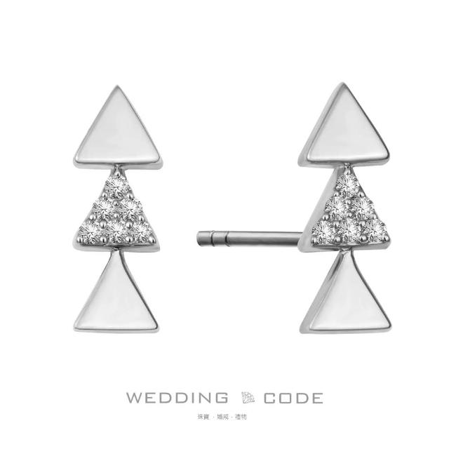 【WEDDING CODE】14K金 10分鑽石耳環 3749(母親節 現貨 禮物)