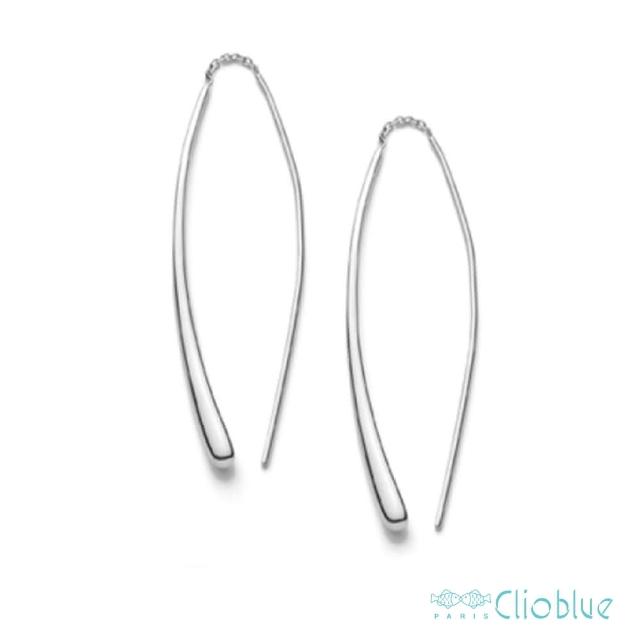 【CLIO BLUE】彎彎耳環(法國巴黎品牌/925純銀)
