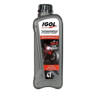 【IGOL法國原裝進口機油】PROPULS PERFORMANCE 4T 10W-40 全合成酯類四行程 二輪機車機油(整箱1LX12入)