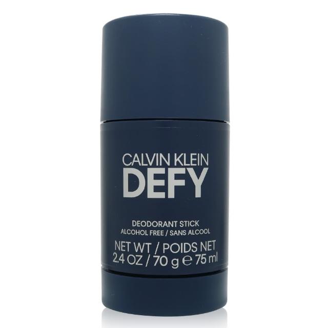 【Calvin Klein 凱文克萊】CK DEFY 無畏之心男性體香膏 70g(平行輸入)