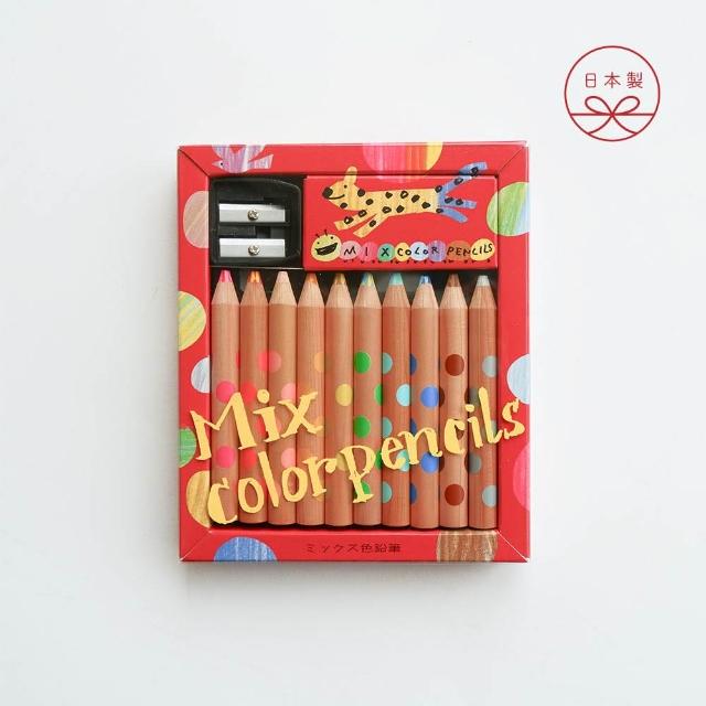 【KOKUYO】雙色藝術色鉛筆-10支組(100% 日本製)