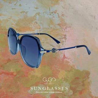 【GUGA】偏光太陽眼鏡 古典玫瑰款(墨鏡 偏光眼鏡 出遊戶外逛街搭配 時尚配件)