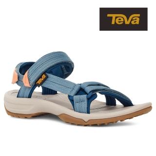【TEVA】女涼鞋 水陸機能運動涼鞋/雨鞋/水鞋 Terra Fi Lite 原廠(堡壘藍-TV1001474CITA)