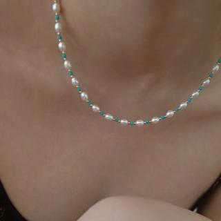 【KARAT】天然綠松石珍珠 項鍊