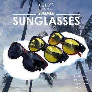 【GUGA】偏光套鏡 多款多色可選 橢圓款(套鏡 墨鏡 太陽眼鏡 套式墨鏡 戶外活動釣魚開車騎車皆可配戴)
