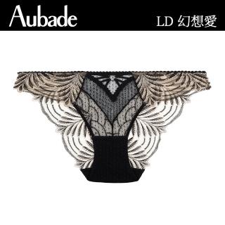 【Aubade】幻想愛刺繡三角褲 性感小褲 法國進口 女內褲(LD-黑)