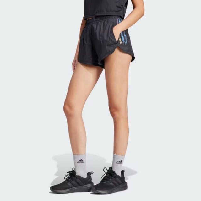 【adidas 愛迪達】TIRO 運動短褲(IQ4814 女款運動短褲 黑)