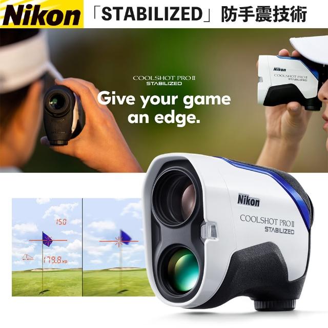 Nikon 尼康】COOLSHOT PRO II 測距儀(防手震高爾夫球雷射測距測量距離 