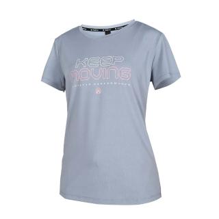 【FIRESTAR】女彈性印花短袖T恤-慢跑 吸濕排汗 上衣(DL462-13)