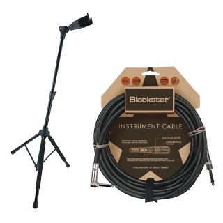 【JYC Music】GS-200B吉他架+Blackstar 6m 樂器導線-直L接頭(限量組合優惠)