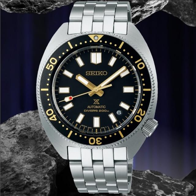 【SEIKO 精工】官方授權 PROSPEX 復刻1968初代海龜 200米潛水機械腕錶(SPB315J1/6R35-01Z0D)