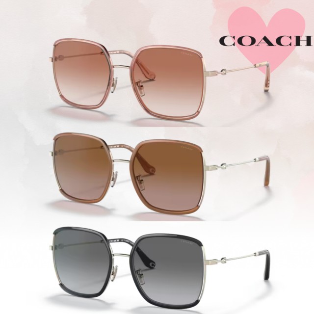 【COACH】時尚大框太陽眼鏡(HC7139BD-934611、940113、940813 58mm)