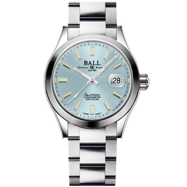 【BALL 波爾】B6_ Engineer Master II COSC認證 耐寒機械腕錶 40mm 母親節 禮物(NM3000C-S2C-IBE)