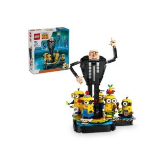【LEGO 樂高】積木 神偷奶爸 4 格魯和小小兵積木模型 75582(代理版)