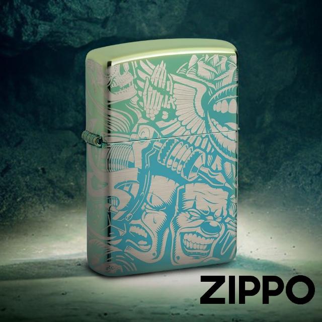 【Zippo】紋身主題防風打火機(美國防風打火機)