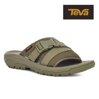 【TEVA】女拖鞋 運動拖鞋/水鞋/雨鞋 Hurricane Verge Slide 原廠(橄欖色-TV1136210OLV)