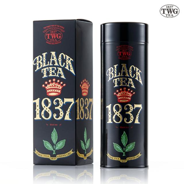 【TWG Tea】頂級訂製茗茶 1837紅茶 100g/罐(1837 Black Tea;黑茶)